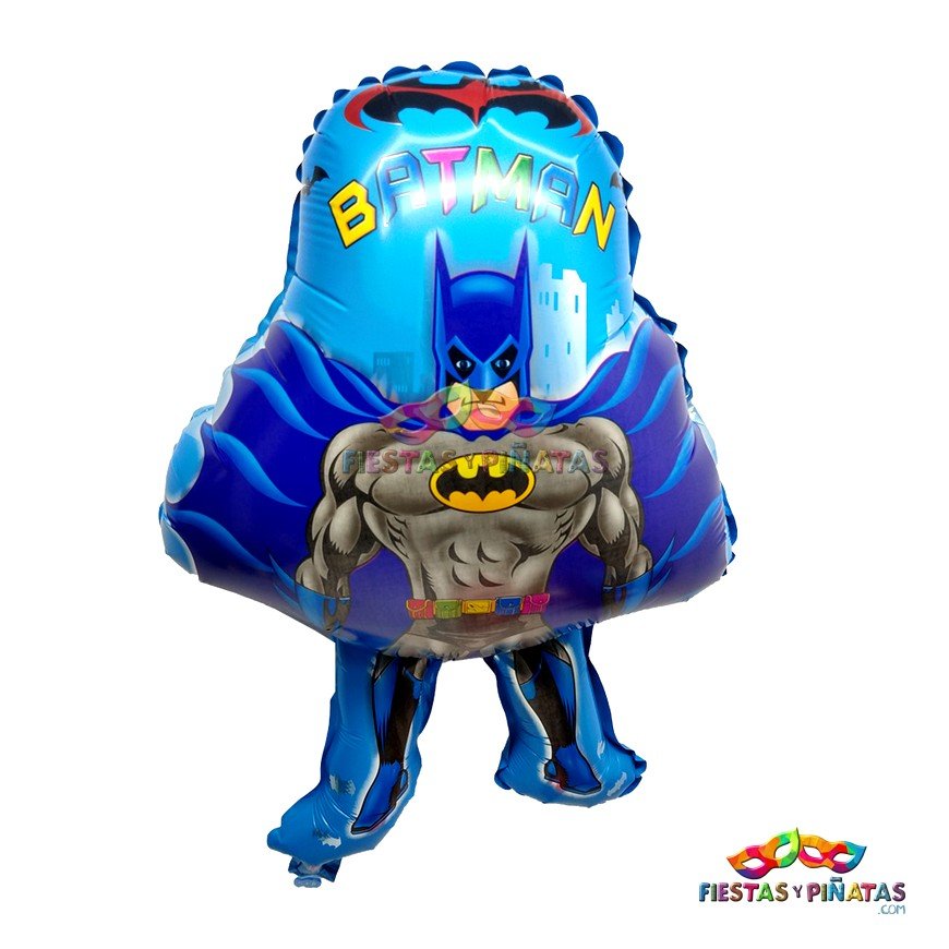 GLOBO BATMAN METALIZADO - Fiestas y Piñatas Bogotá ✓ - Piñatería Online